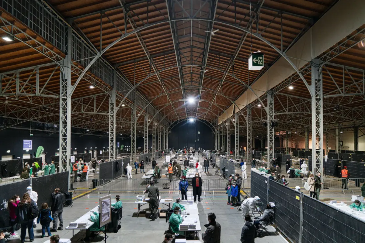 COVID MASS TESTINGS In VIENNA