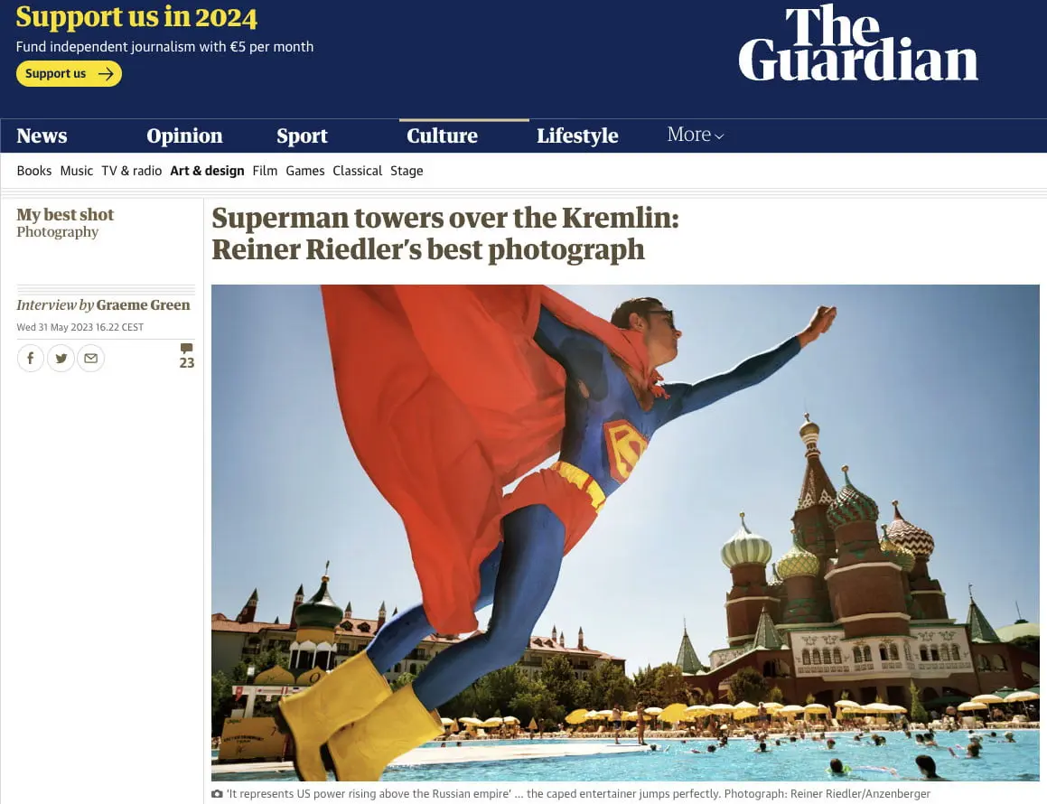 INTERVIEW for The Guardian