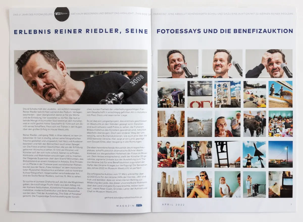 AUSTRIAN PRESS VOICES - Exhbition at WestLicht