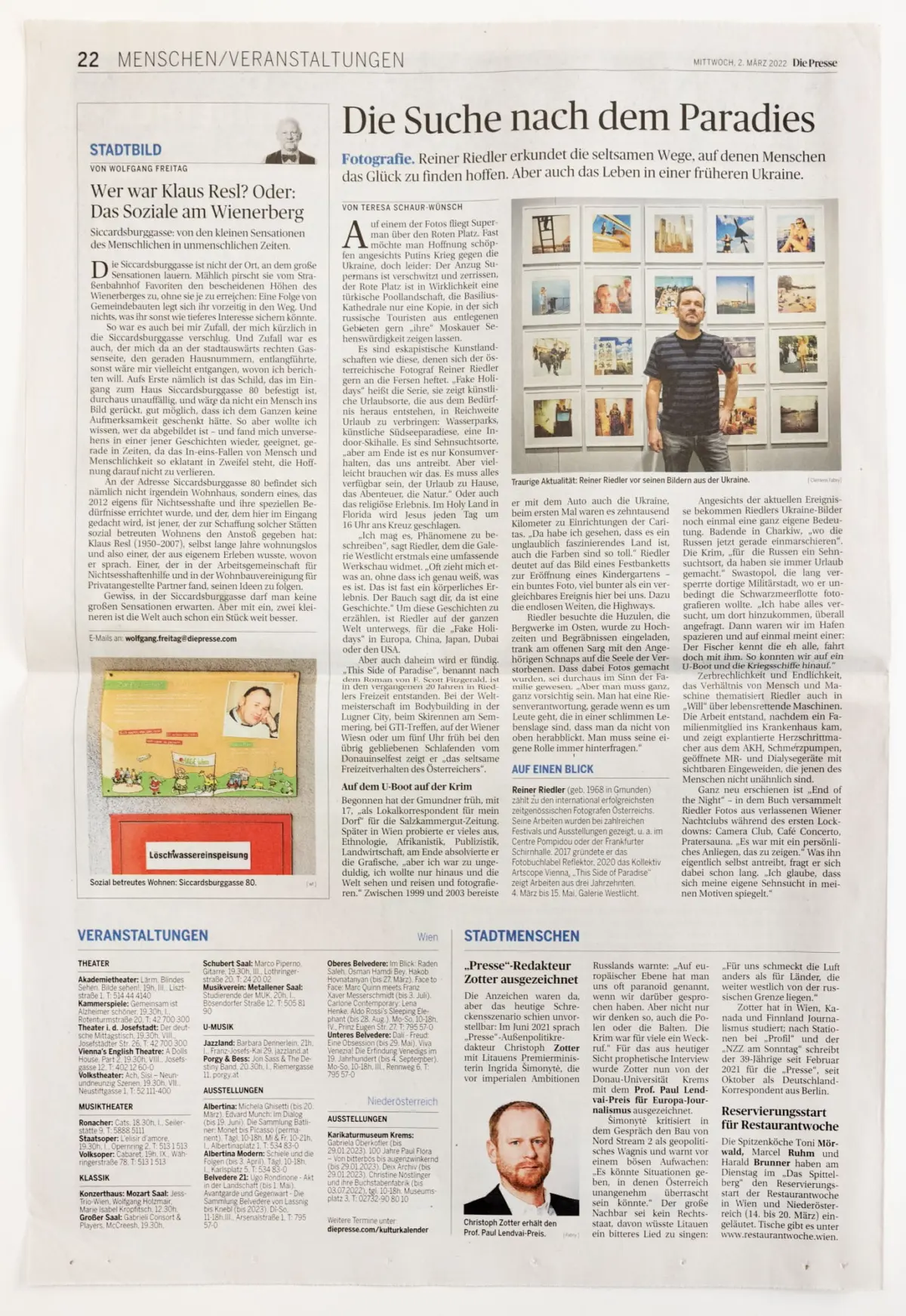 Die Presse, 2.3.2022