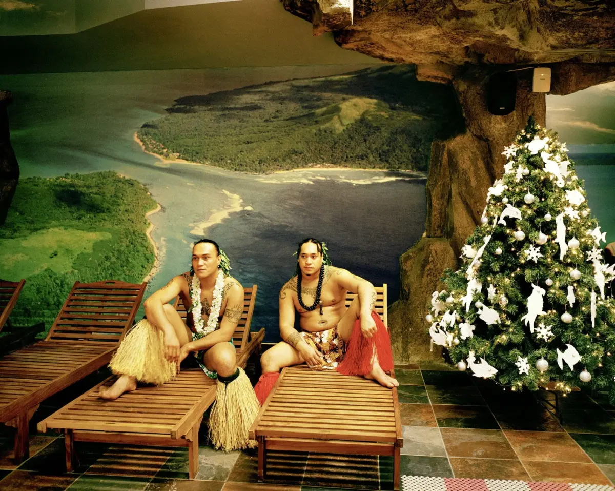 Polynesian Dancers, Vichy Aqua Park, Vilnius, Lituania, 2008