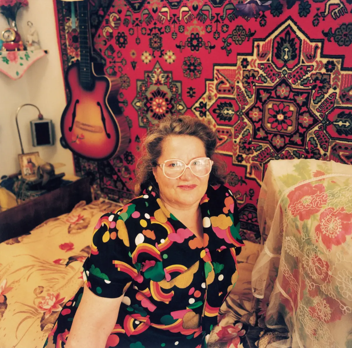 Resident of the old people's home in Lugans'k